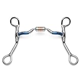 Cavalon Kapsel mit kurzem Schaft, niedriger Anschluss, Sweet Iron Curb Bit (15,2 cm)