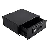 GeeekPi 2U Rackmount-Schubladen-Serverschrank für 10-Zoll-Server-Racks und -Schränke, kompatibel mit DeskPi RackMate T0/T1