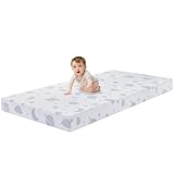 Lilian&Gema Babymatratze, Kindermatratze 70x140 cm, Babybett Matratze Hautfreundlicher Bezug Abnehmbar und Waschbar, Kinderbett oder Reisebett, Weich Atmungsaktiv Baby matratze aus Baumwolle