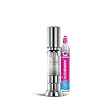 SodaStream® enso™ Premium Wassersprudler aus Edelstahl, inkl. 1 L BPA-freie Kunststoffflasche (spülmaschinengeeignet) + Quick Conntect CO2-Zylinder, Farbe: silber