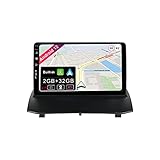 JOYX Android 12 IPS Autoradio Passt für Ford Fiesta (2008-2019) - Eingebautes CarPlay Android Auto - KOSTENLOS Rückfahrkamera - 2G+32G - 9 Zoll 2 Din - DAB Lenkradsteuerung 4G WiFi Fast-boot Bluetooth