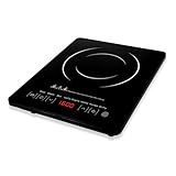 FUNOMOCYA Einzelkochplatte Induction Stove Ceranfeld Induktion Hotpot Elektrisch Pot Herdset Induktion Grillplatte Herd Ceranfeld Kochfeld Induktion Platten Pizzapfanne Elektrisch