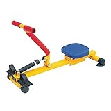 Kid's Home Rower Multi-Gym Hydraulische Widerstandsmaschine - Rudergeräte für Jungen und Mädchen, Monorail Design