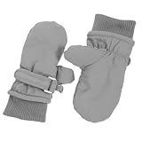 IMIKEYA Skihandschuhe mit Fleece-Futter und Dicker Isolierung Schnelltrocknendes Polyester Winddicht Warm rutschfest für Kleinkinder und Jugendliche für Winteraktivitäten