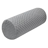 pozico Memory Foam Nackenrolle 15 × 40 cm – Ergonomisches Nackenstützkissen mit Klettband – Kissenrolle mit Bezug als Nacken- & Knierolle für Bett, Büro & Reise
