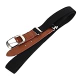 MUCKLILY Verstellbarer Elastischer Sportgürtel für Komfortabel und Vielseitig für Schuluniformen Outdoor Aktivitäten und Freizeitmode Weichem PU für Angenehmen Sitz