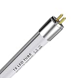 IHYCTV T5 LED Röhren,849mm, F21T5, 18W, 2050lm, 3000K, 830, Warmweiß, LED röhre für evg, 140 Grad, Blendfrei, ersatz für leuchtstoffröhre mit G5 Sockel, 1 Stück