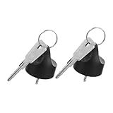 LAPYAPPE 2 Sätze Mobility Scooter Schlüssel Metall Ersatzschlüssel für Elektrorollstuhl Kompatibel mit Dreirad und Mehrrad Elektrorollern Sicherer Tragbarer Ersatz für Senioren und