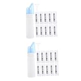 QUMIIRITY 2 Stk Flasche mit Nasenspray nasenspray Nasenreinigungstool Nasenspülsalz Nasensauger kunststoffreiniger Nasenspülwerkzeug langlebige Nasendusche Sport Weiß