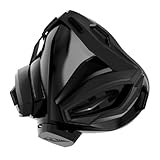 Trainingsmaske, Fitnessmaske zur Verbesserung der Lungenkapazität, Widerstands-Fitnessmasken, doppelseitiger Lufteinlass mit hohem Durchfluss, Höhensimulation for Läufer und Radfahrer