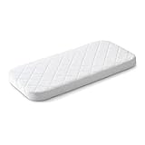 Petite Amélie Kindermatratze 70x140 cm - Weiß - Nachhaltige Materialien - Waschbar