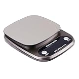 PRETYZOOM 1Stk Taschenwaage kitchen scale kücjenwaagen akkuleuchte messwerkzeug batteriekasten Gramm Waage elektrische Waagen maßstabsgetreue Küche Lebensmittelwaage digital Küchenwaage Grey