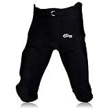 Full Force American Footballhose Crusher 7 Pocket Pad All in One Gamepant - schwarz Gr. S