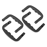 SEWACC 4 Stück Kunststoff Ersatzgriffe für Haustierboxen Bruchfest Leichter Transportgriff für Hundebox Katzenkäfig und Kleintierkäfig Sicherer Halt Einfache Montage Dekorativ