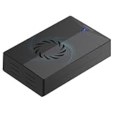 FIDECO Festplattengehäuse 3,5 Zoll, USB 3.0-zu-SATA Externes HDD Gehäuse, Festplatte Gehäuse für 2,5 Zoll oder 3,5 Zoll SATA-Festplatte, UASP Unterstützen