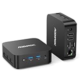 ACEMAGICIAN Vista V1 Mini PC, Win11 Pro Ιntel Alder Lake-N97(Bis zu 3,6 GHz),16GB DDR4 512GB SSD Micro Desktop Computer|HDMI+DP|USB3.2