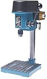 KATSU Mini-Tischbohrständer 100W mit voll Einstellbarer Geschwindigkeit und 6-mm-Bohrfutter, Säulenbohrmaschine für Holz, Metall und Kunststoff