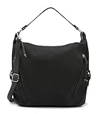 TOM TAILOR Caia Damen Hobo Bag Schultertasche Mittelgroß Schwarz