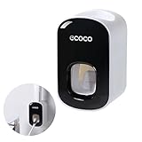 Automatischer Zahnpastaspender, wasserdicht, staubfrei, wandmontiert, Zahnpasta-Halter, Badezimmer-Zubehör, automatischer Zahnpastaspender für Badezimmer, Waschraum (B)