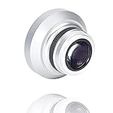 Fisheye-Objektiv, 37 mm 0,25X Super Fisheye-Zusatzobjektiv, Handy-Kameraobjektiv-Kit, Weitwinkelobjektiv, für 37 mm Kaliber-Kameraobjektiv