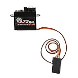 TARSHYRY Digitales RC-Servoset für Ferngesteuerte Autos, Flugzeuge und Hubschrauber Im Maßstab 1:24. Hochgeschwindigkeits-Lenkmotor mit 3,7 G-Kunststoffgetriebe für Starrflügelmodelle
