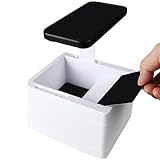 Karten-Scanner-Ständer, Stützhalter, 14 x 12 x 9 cm, tragbare Scan-Gerätehalterung, verstellbare Basis mit sicherem Griff, ideal für Spieler, Einzelhandelsgeschäfte, Einkaufszentren, Messen, Gutachter