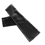 Lange Lederhandschuhe für Damen, schwarzes Seidenfutter, Halbfinger- und Winterhandschuhe, Fleecefutter, 2 7 12