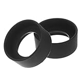 VILLFUL 2 Stück Okularabdeckungen Faltbare Augenmuscheln für Mikroskop Lichtschutz und Klare Sicht Optimal für Verschiedene Anwendungen