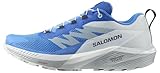 Salomon Sense Ride Herren Trail-Laufschuhe, Outdoor-bereit, Vielseitiger Grip, Leichtgewichtiger Schaft, Ibiza Blue, 44