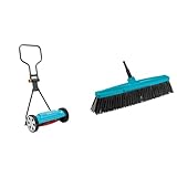 Gardena Classic Spindelmäher 400: Handrasenmäher mit 40cm Arbeitsbreite & combisystem-Straßenbesen