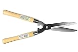 Heckenschere Hand Gartenschere Strauchschere Gerade Klinge Gehärteter Stahl 18cm