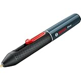 Bosch Akku Heißklebestift Gluey Smoky Grey (mit 20 Klebesticks, Grau, im Karton)