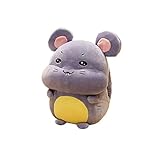 Hamster Gefüllte Tiere Spielzeug Gefüllte Maus Plüsch Weiche Haustier Tier Kissengrau Rosa (Farbe: b) kangdongxu (Color : A)