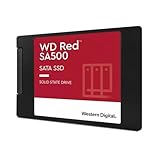 WD Red interne Festplatte 2 TB (2,5 Zoll, NAS Festplatte, NASware-Technologie, für NAS-Systeme im Dauerbetrieb) rot