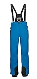 killtec Herren Skihose/Funktionshose mit abnehmbaren Trägern, Kantenschutz und Schneefang KSW 100 ENOSH MN SKI PNTS, Sky, M, 43431-000