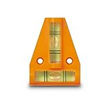 ProPlus 341214 Kreuzwasserwaage Wasserwaage Pyramide zum Ausrichten Wohnmobil Wohnwagen