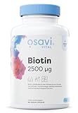 Osavi Biotin, 2500mcg - 180 vegan caps