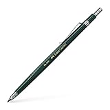 FABER-CASTELL 134600 - Fallminenstift TK 4600, Minenstärke 2 mm, HB, inklusive Minenspitzer im Abschlussknopf