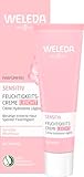 WELEDA Bio Mandel Sensitiv Feuchtigkeitscreme Leicht - unparfümierte Naturkosmetik Feuchtigkeitspflege Gesichtscreme beruhigt sensible, trockene Haut & sorgt für einen gesunden Teint (1x 30 ml)