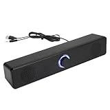 Generisch Computer-Soundbar – Kabelloses -Audio | Desktop-Stereolautsprecher | Leistungsstarker Subwoofer, Heimkino, Laptop, PC, Monitor, Raumunterhaltung, Schlankes, Modernes Gerät, Immersive