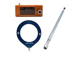 CRGANGZY SI4732 0.5-108MHz Tragbares Mini-Radio LSB USB AM FM FM/AM Radio, 1,9-Zoll IPS Bildschirm, All-Band Radioempfänger mit 2 Antennen for HF SW MW VHF