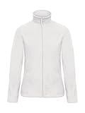 B&C: Ladies` Micro Fleece Full Zip ID.501 Women FWI51, Größe:S;Farbe:White