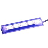 Supoion Verbesserte USB-LED-Lichtstreifen, flexible USB-Aquarien, Lichtstreifen für Fische, beleuchtet Ihr Aquarium