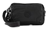 Kipling ABANU M Mittelgroße Umhängetasche, Black Noir (Schwarz)