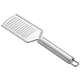 AmazonCommercial Flache Edelstahl-Käsereibe