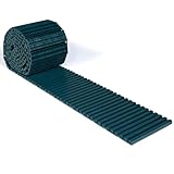 IDMarket - Gehweg, 5 m, ausrollbar, aus Kunststoff, Grün, für den Garten