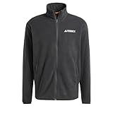 adidas Men's Terrex Multi Essentials Full Zip Fleece Jacket, Black, L