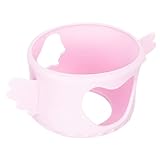 IMIKEYA Anti-Drop-Abdeckung für Babyflaschen Silikon-Flaschenabdeckung für Babyflasche Babyflaschenabdeckung aus Silikon Silikonhülle für Babyglasflasche Kieselgel Rosa