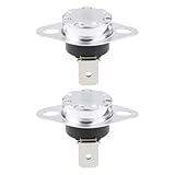 OTOTEC Trockner-Thermostat-Ersatzteil 6931EL3002M 6931EL3002A 6931EL3002K, kompatibel mit LG Trocknern, 2 Stück