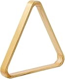 Powerglide Dreieck, Holz, für 52,5 mm Snookerbälle, Natur, 53 mm
